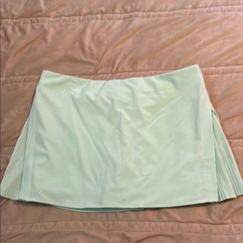 Lululemon Peek Pleat High-rise tennis skirt